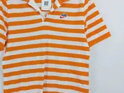 Vorschaubild 3 von Polo Shirt Herren gestreift Gr. 46/S Orange Sportlich Baumwolle