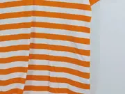 Vorschaubild 5 von Polo Shirt Herren gestreift Gr. 46/S Orange Sportlich Baumwolle