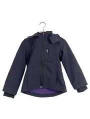 Vorschaubild 1 von Kinder Outdoorjacke Gr. 104 Blau Sportlich mit Kapuze