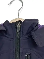 Vorschaubild 3 von Kinder Outdoorjacke Gr. 104 Blau Sportlich mit Kapuze