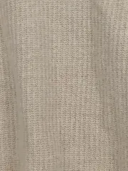 Vorschaubild 3 von Damen Pullover Gr. 36/S Beige Casual Strick Rippstrick