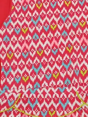 Vorschaubild 4 von Mädchen Twin Set Kleid & Shirt Gr. 104 Rot farbenfroh