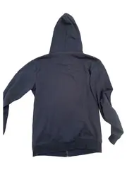 Vorschaubild 2 von Herren Sweatjacke Kapuzenpullover Blau Gr. L Baumwolle Casual