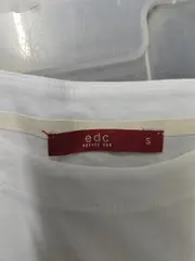 Vorschaubild 4 von EDC Damen T-Shirt Weiß Gr. S Modern Nietenbesatz