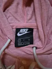 Vorschaubild 5 von Damen Kapuzenpullover Hoodie Rosa Gr. S Logo-Print Sportlich