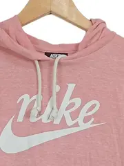 Vorschaubild 2 von Damen Kapuzenpullover Hoodie Rosa Gr. S Logo-Print Sportlich