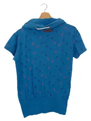 Vorschaubild 2 von Damen Sweatshirt Gr. 36/S Blau Maritim Anker Muster Kurzarm