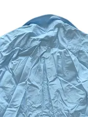 Vorschaubild 6 von Herren Freizeithemd Kurzarm Blau Gr. 52/XL Casual Baumwolle