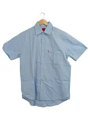 Vorschaubild 1 von Herren Freizeithemd Kurzarm Blau Gr. 52/XL Casual Baumwolle
