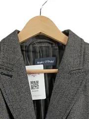 Vorschaubild 3 von Damen Blazer Sakko Gr. 36 S Grau Meliert Business Wolle