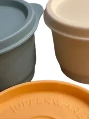 Vorschaubild 3 von Vorratsdosen Set 3-teilig mit Deckel Pastellfarben Retro