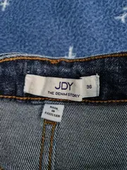 Vorschaubild 4 von Jeansrock Damen Gr. 36 Blau Casual Knopfleiste