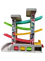 Vorschaubild 1 von Spielzeug Parkgarage mit Rampen 4 Etagen Kinder Rennbahn