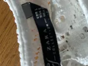 Vorschaubild 4 von Damen Bluse Gr. 40/L Weiß Spitze Feminin 3/4-Arm