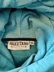 Vorschaubild 5 von Damen Kapuzenpullover Hoodie Gr. 38/M Türkis Casual