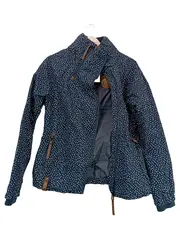 Vorschaubild 1 von Damen Jacke Übergangsjacke Blau Sterne Gr. M