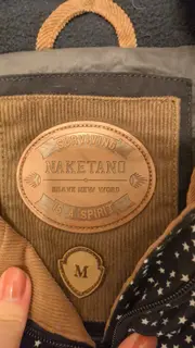 Vorschaubild 2 von Damen Jacke Übergangsjacke Blau Sterne Gr. M