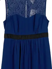 Vorschaubild 4 von 1.2.3 Paris Damen Cocktailkleid Gr. 34 Blau Spitze Elegant Festlich