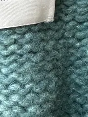 Vorschaubild 3 von Strickjacke Damen 36/S Petrol Casual Wolle Alpaka