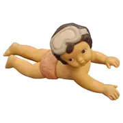 Vorschaubild 1 von Nina & Marco Figur Limpke Baby Schwimmer Taucherbrille Porzellan