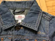 Vorschaubild 5 von Jeansjacke Kinder Blau Baumwolle Casual Gr. 62 Langarm