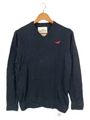 Vorschaubild 1 von Herren Pullover V-Ausschnitt Gr. 46/S Blau Casual Basic