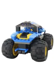 Vorschaubild 2 von Bauset Monster Truck Offroad Buggy Blau Kinder Spielzeug