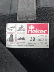 Vorschaubild 3 von Damen Stiefelette Gr. 39 Grau Casual Stiefel 6 cm Absatz Reißverschluss