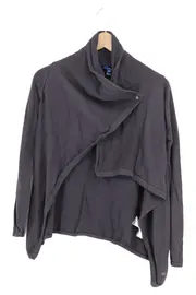 Vorschaubild 1 von Damen Strickjacke Gr. 32/XXS Grau Casual Wolle Viskose