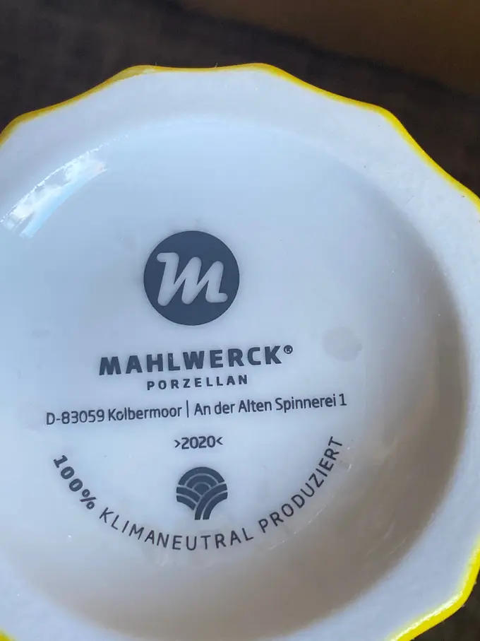 MAHLWERCK PORZELLAN Kaffeebecher Bild 2