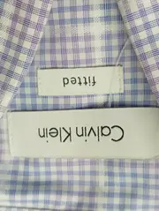 Vorschaubild 3 von Business Hemd Herren Blau Kariert Baumwolle Gr. 38/M Langarm