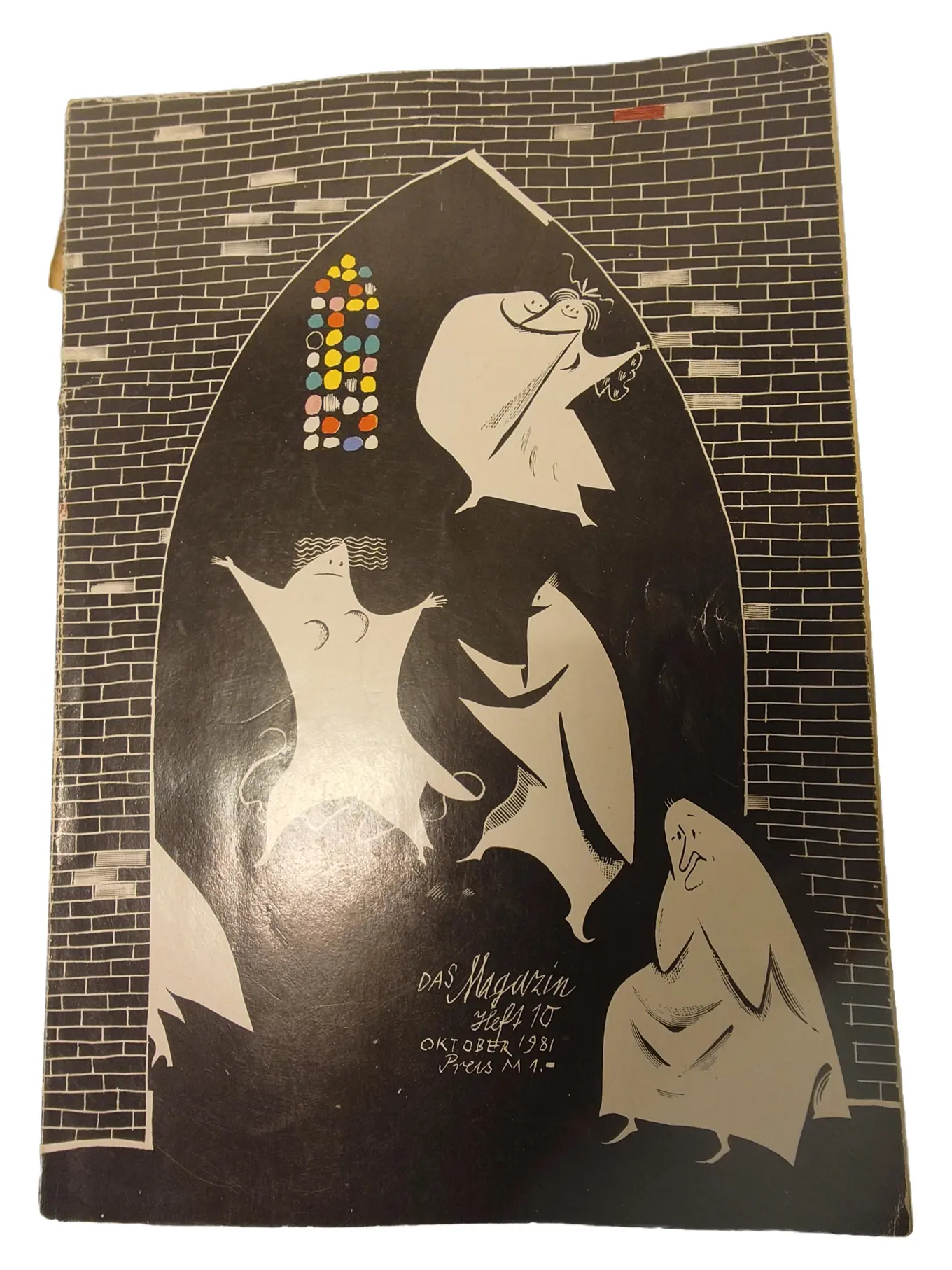 Das Magazin Heft 10 Okt 1981 DDR Zeitschrift Kunst Vintage