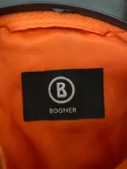 Vorschaubild 6 von Damen Wolljacke Orange Stehkragen Gr. 38 M Strickjacke