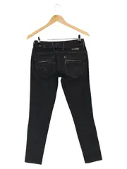 Vorschaubild 2 von Damen Jeans Regular Fit W26/L34 Blau Casual Reißverschluss-Details