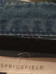 Vorschaubild 6 von Jeanskleid Damen Blau Gr. 38 M Casual Baumwolle Minikleid