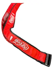 Vorschaubild 2 von Schlüsselband Lanyard Rot Schwarz mit Karabiner 53cm