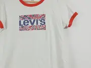 Vorschaubild 4 von Damen T-Shirt Logo Print Weiß Gr. 40/L Casual Baumwolle