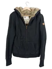 Vorschaubild 1 von Sweatjacke Herren L Schwarz Fellimitat Futter