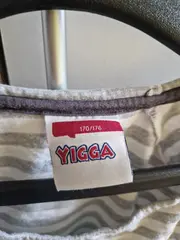 Vorschaubild 4 von Mädchen T-Shirt gestreift Schmetterlingsprint Gr. 176 Casual