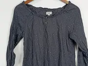 Vorschaubild 2 von Damen Langarmshirt Grau 36/S Casual Sterne