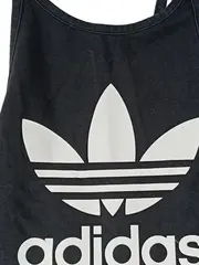 Vorschaubild 2 von Damen Crop Top Trägertop Logo Schwarz Gr. 34 Sportlich