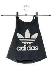 Vorschaubild 1 von Damen Crop Top Trägertop Logo Schwarz Gr. 34 Sportlich