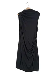 Vorschaubild 1 von Damen Freizeitkleid Gr. 36 Schwarz Modern Modal