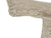 Vorschaubild 3 von Damen Bluse Spitze Blumenmuster Beige Gr. 36/S Langarm Feminin