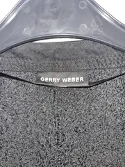 Vorschaubild 2 von Damen Jeansjacke Strukturmuster Nieten Zierknöpfe Schwarz Gr. 40 M