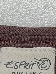 Vorschaubild 2 von Damen Strickjacke Braun Gr. 36/S Klassisch Elegant Baumwolle