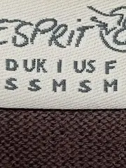 Vorschaubild 3 von Damen Strickjacke Braun Gr. 36/S Klassisch Elegant Baumwolle