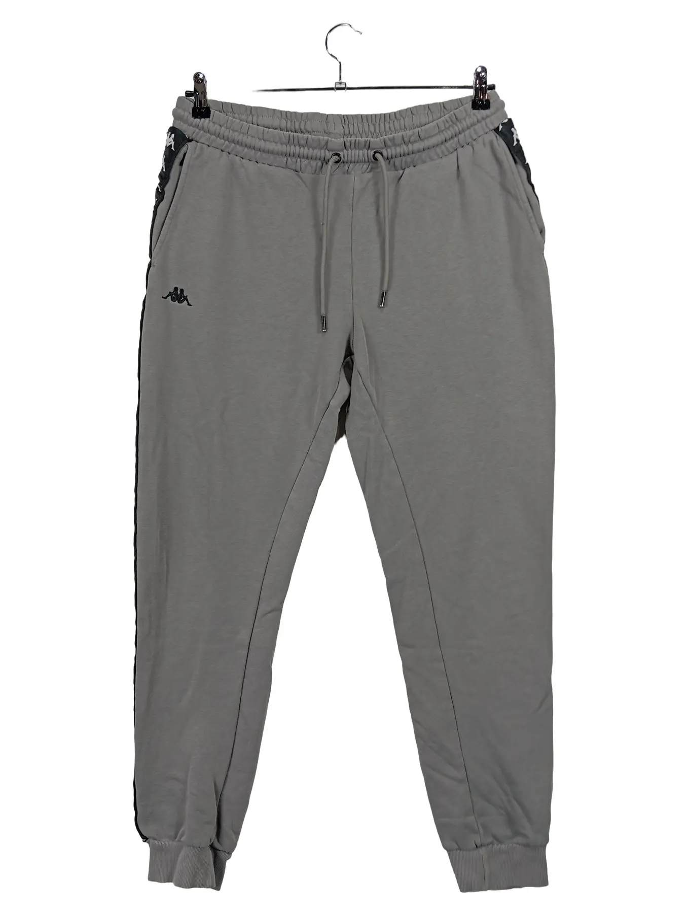 KAPPA Herren Jogginghose XL Grau Sportlich Baumwolle Polyester
