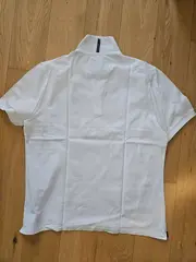 Vorschaubild 2 von Herren Poloshirt Gr. 52/XL Weiß Baumwolle Klassisch