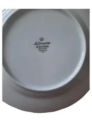 Vorschaubild 2 von Essteller Porzellan 19cm Weiß Klassisch Blumenmuster